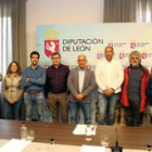 El colectivo se presentó en la Diputación Provincial