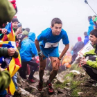 Merillas en la pasada edición de la Zegama Aizkorri. ELENA MATE