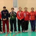 León copó el podio en el dobles femeninos