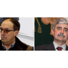 El filólogo José Luis Chamosa y el veterinario José Antonio García Marín.