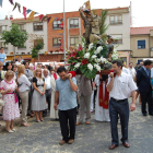 El santo procesionará por las calles de la localidad el próximo miércoles.