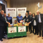 El comienzo de la campaña de recogida de alimentos "Mayo solidario" en la edición del pasado año.