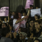Activistas protestan en Río contra la violación de una adolescente el pasado 27 de mayo