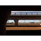 Viaducto de la A-60 sobre el yacimiento de Lancia. JESÚS F. SALVADORES