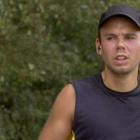 Andreas Lubitz, el piloto que estrelló el avión de Germanwings, durante un maratón en el 2009.