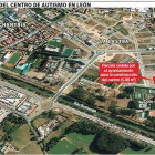 Lugar donde se ubicará el Centro de Autismo en León, en el polígono de La Lastra