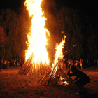 Tradicional hoguera de San Juan