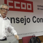 Ignacio Fernández Toxo, antes de anunciar que no opta a un tercer mandato en CCOO.