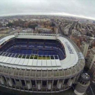 Vista del Santiago Bernabéu.