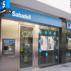 Una oficina del Banco Sabadell en Cataluña.