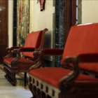 Ana Pastor se dirige a la reunión de la mesa del Congreso, este lunes.