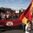 Imagen de una manifestación por la autonomía leonesa