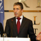 El secretario general de la OTAN, Anders Fogh Rasmussen.