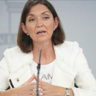 La Ministra de Industria Reyes Maroto en el Consejo de Ministros.