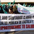 Imagen de una manifestación anterior por la sanidad pública. NACHO GALLEGO