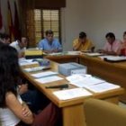 Imagen de archivo de una sesión plenaria del Ayuntamiento de Sariegos, de la anterior legislatura