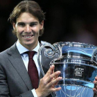 Nadal, con el trofeo de número 1.