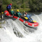 El rafting figura de nuevo en el programa de actividades