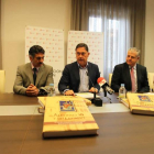 Pérez-Gil, Emilio Redondo, Marcos Martínez, Javier Rivera y Jesús Celis, con la obra