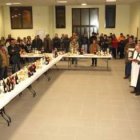 Un momento de la inauguración de la casa de la cultura a la que asistió numeroso público