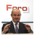 El ministro de Economía, Luis de Guindos.