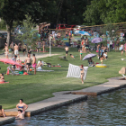 La playa fluvial de Vega será el escenario de buena parte de las actividades. L. DE LA MATA