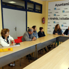 Los ediles populares se reunieron con los sindicatos, excepto USO, que declinó el encuentro. MARCIANO