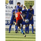 La defensa del Huracán Z, en un lanzamiento de falta, fue ayer lo mejor