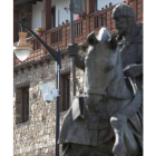 La primera cámara instalada, tras la estampa del Templario.