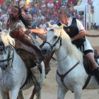 El circo, donde cada verano astures y romanos se disputan el territorio, es uno de los actos más vistosos del programa.