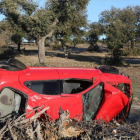 Uno de los accidentes ocurridos durante este puente, con una persona fallecida.