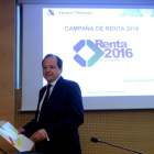 De la Rosa en la presentación de la campaña.
