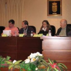 Momento del pleno de Boñar en que se debatía la ayuda económica a la natalidad