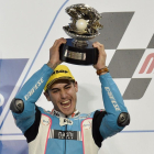 EL piloto Luis Salom, que ha fallecido hoy en el circuito de Montmeló. DL