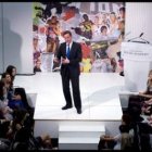 El líder conservador, David Cameron, en un discurso en la Academia de Diseño de Londres.