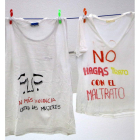 Camisetas contra la violencia de género. DL