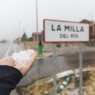 <br />FOTOS: Tormenta de granizo en León