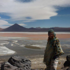 Elisabeth G. Iborra en Salar de Uyuni, al suroeste de Bolivia.
