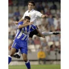 Momento en el que el argentino Roberto Ayala golpea a Makaay