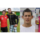 Javi Díez, David y Óscar, imagen de la izquierda; el ganador Ramón, en el centro; y Adrián destacó.
