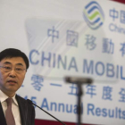 El director ejecutivo y presidente de China Mobile Limited, Shang Bing. ALEX HOFFORD