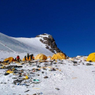 Imagen del campamento 4 del Everest, en mayo del 2018.