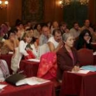 Los delegados de CC.OO. de Castilla y León ayer, en el hotel Conde Luna