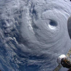 El tifón Neoguri, que se encuentra al sur de Japón, fotografiado por el astronauta Alexander Gerst desde la ISS.