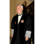 Carlos Dívar en el acto del bicentenario del Supremo.