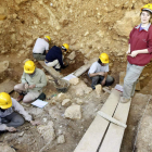 Imagen de archivo de las excavaciones en la Sima del Elefante, en el yacimiento burgalés de Atapuerca.