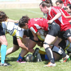 El Hedisa Rugby Albéitar lucha con intensidad.