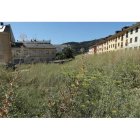 Estado de unas de las calles próximas al colegio de La Borreca, en Ponferrada. L. DE LA MATA