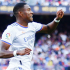 Alaba se ha integrado perfectamente en el Real Madrid. FONTCUBERTA