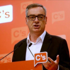 José Manuel Villegas, en la sede de Ciudadanos.